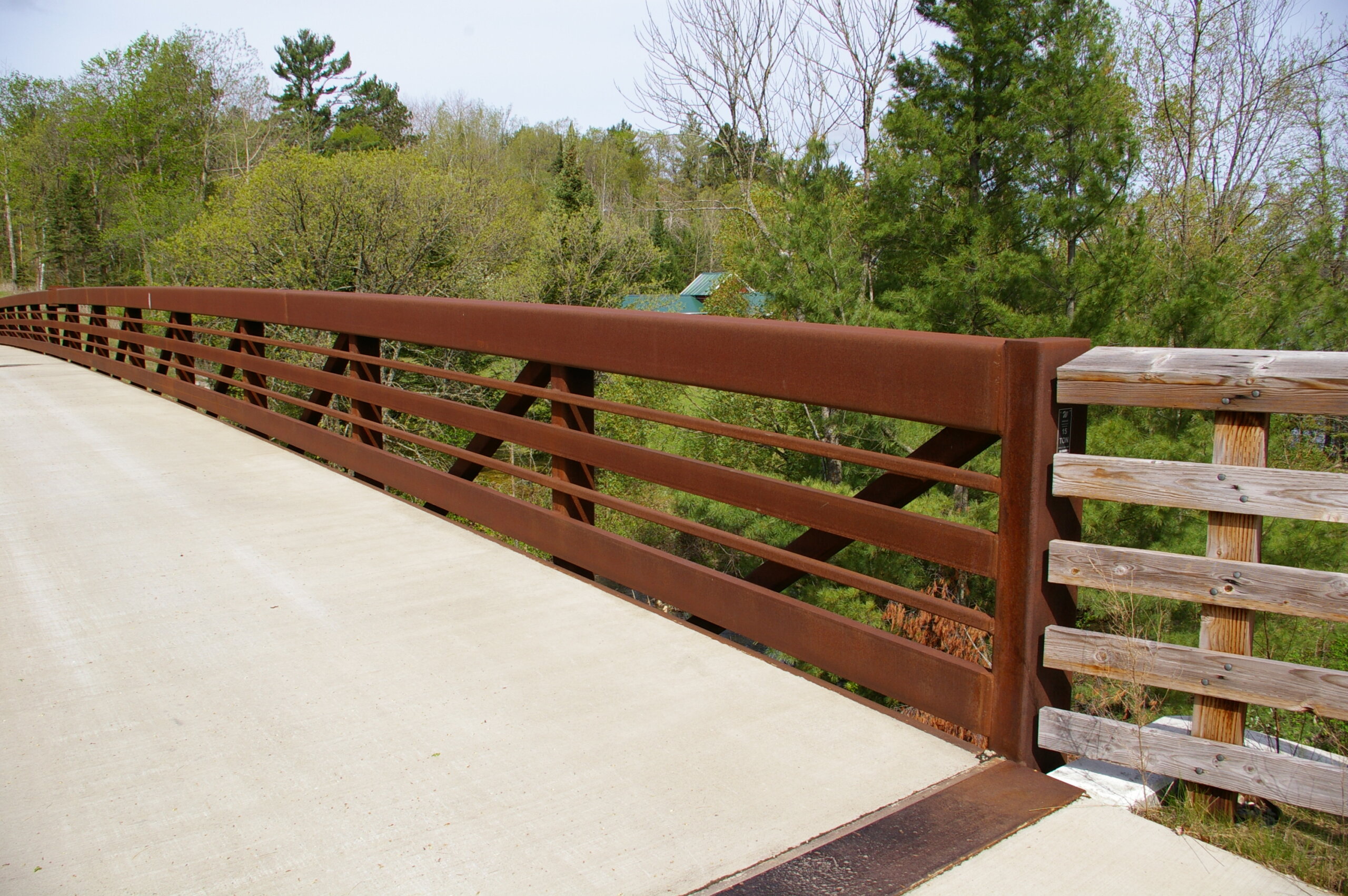Timber Vehicle Railing Railing | Wheeler